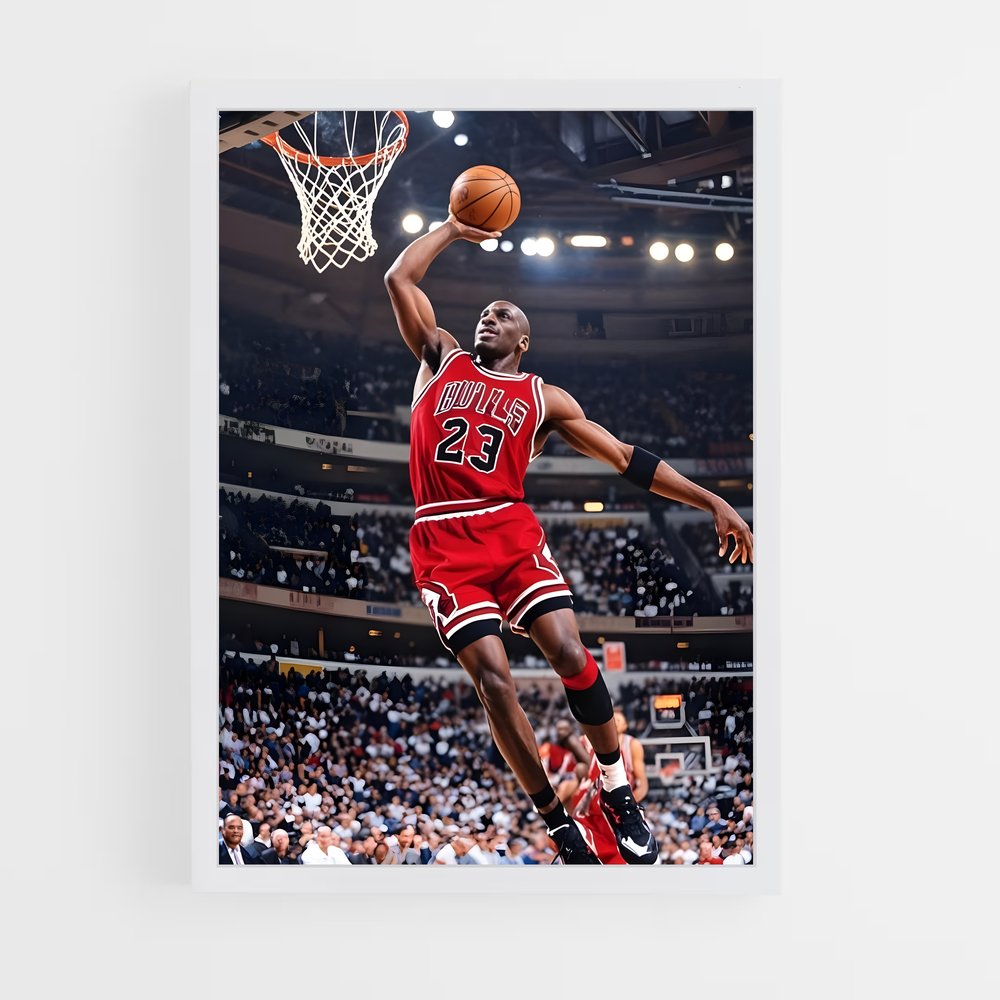 Poster Air Jordan Dunk – affiche Basketball (vue 3)